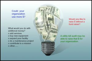 Light bulb with dollars